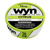 Citrus Wyn Bolsas de Nicotina 14mg